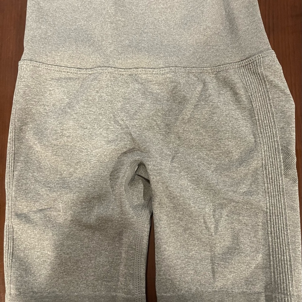 Grey Biker Shorts